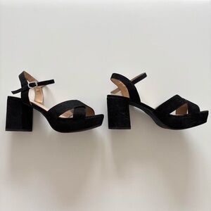 Black Platform Heels